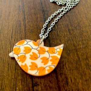 Color by Amber children’s bird necklace